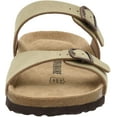 thumbnail image 3 of Women's Cushionaire Liam Cork footbed Sandal with +Comfort, Taupe 10, 3 of 5