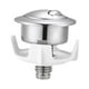 thumbnail image 4 of Botón de Descarga para Inodoro, Válvula de Tanque, Botón Doble para Inodoro, Accesorios para Tanque de Inodoro Resistentes, Botón de Presión para Plata, 4 of 9