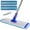 Blue, variant on 18" Professional Microfiber Mop with Stainless Steel Handle, 2 Washable Pads & Cleaning Brush for Hardwood, Tile & Laminate Floors