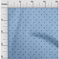 thumbnail image 2 of oneOone Velvet Blue Fabric Stars Craft Projects Decor Fabric Printed By The Yard 58 Inch Wide, 2 of 4