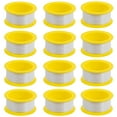 thumbnail image 4 of 100pcs Teflon Tape Plumbers Tape Ptfe Tape Sealing Tape Plumbing Tape Sealant Tape Thread Seal Tape For Shower Head Water Pipe Sealing Tape Duct Tape, 4 of 6