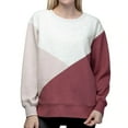 thumbnail image 5 of Green Tea Women's Colorblock Sweatshirts, 5 of 6