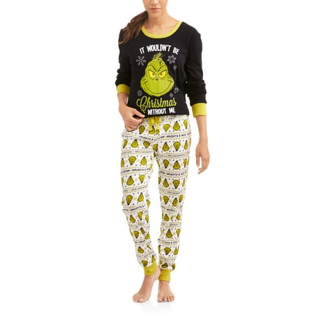 Grinch-univ Women's Grinch License Holiday Family 2