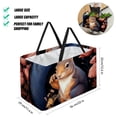 thumbnail image 2 of Squirrel Large Capacity Reusable Foldable Beach Bag | Oxford Cloth Beach Bag, Laundry Organizer, and Decorative Box, 2 of 7