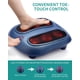 thumbnail image 3 of Masajeador de pies Nekteck Shiatsu con calefacción eléctrica y Heat Blue, 3 of 9