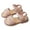 Pink, variant on Huowey Girls Shoes Comfortable Adjustable Straps Cute Open Toe Flats Dress Shoes Lightweight Breathable Summer Casual Outdoor Play Espadrilles,Beige,2-2.5 Years