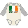 thumbnail image 3 of Inktastic Ireland Flag Boys or Girls Long Sleeve Baby Bodysuit, 3 of 5