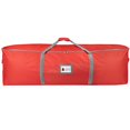 thumbnail image 1 of Bolsa de almacenamiento para árbol de Navidad Dadouman, impermeable, Oxford, roja, 1 of 7