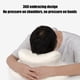 thumbnail image 4 of Almohada de látex para la siesta, almohada para la siesta en la oficina, almohada para el aula infantil, almohada para dormir para estudiantes, almohada para la siesta con forma de anillo, funda de, 4 of 7