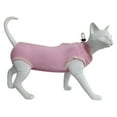 thumbnail image 2 of Cat Recovery Suit for Abdominal Wounds or Skin Diseases,Breathable E-Collar Alternative for Cats and Dogs,After Surgery Wear Anti Licking Wounds, 2 of 7