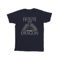 thumbnail image 1 of Game Of Thrones: House Of The Dragon Mens Throne Text T-Shirt, 1 of 3