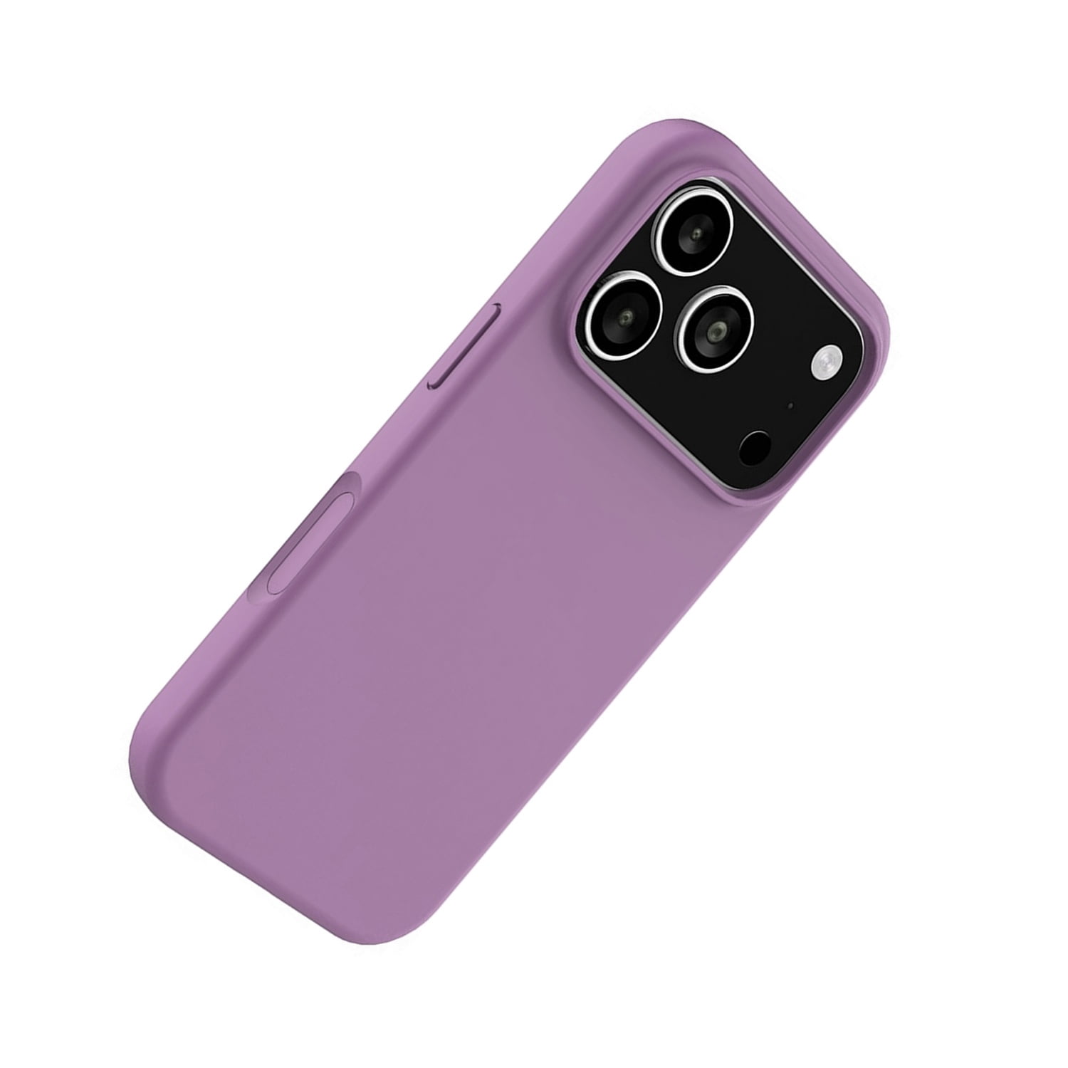 Matte Silicone Protective Case for iPhone 17 Pro Max - Lilac
