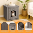 thumbnail image 4 of Outdoor Cat House - Weatherproof Resin Cat Houses for Outdoor Cats, Durable & Insulated Shelter for Garden, Patio, or Backyard, 4 of 8