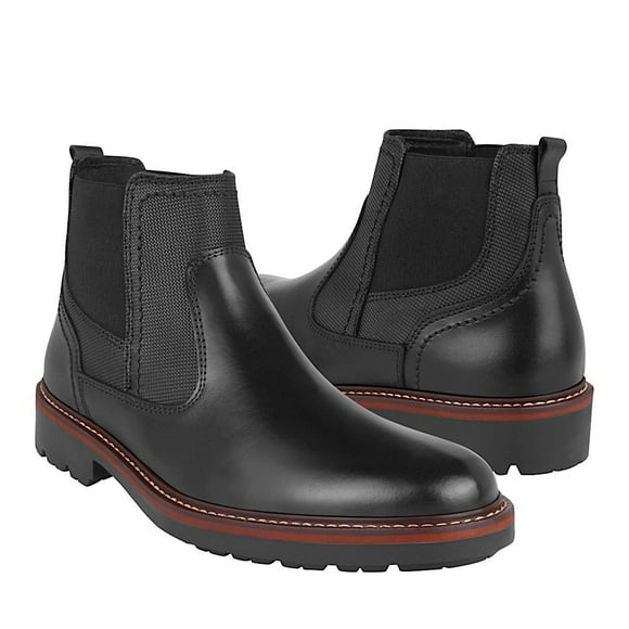 BOTINES CABALLERO STYLO H02741 SIMIPIEL NEGRO Stylo H02741