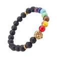 thumbnail image 1 of Guardurnaity Pulseras de roca de lava de 8MM, difusora ajustable Multicolor, exquisitas cuentas de Buda, cuerda de mano, accesorios para mujeres, Ropa, zapatos y accesorios Miscelánea, 1 of 6