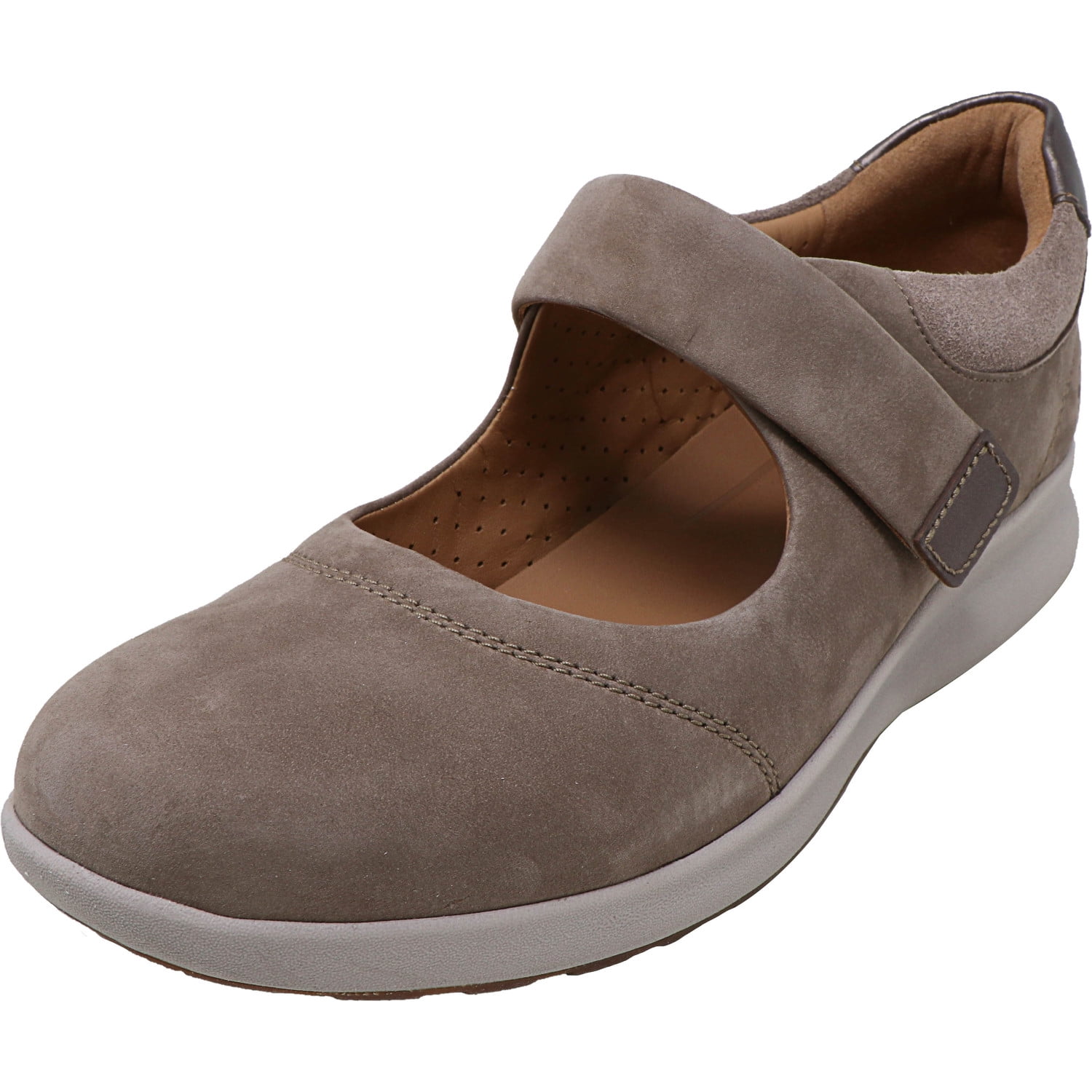 Clarks Women's Un Adorn Strap Pebble Ankle-High Leather Slip-On Shoes - 10W | Walmart Canada