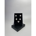 thumbnail image 1 of Pulsera Trébol Enchapado Oro 18k Acero Inoxidable Unisex Blanco, 1 of 3