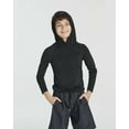 thumbnail image 4 of Real Essentials 3 Pack:Youth Rashguard Hoodie UPF UV Sun Protection Long Sleeve Swim Fishing Shirt - Boys & Girls (Ages 4-16), 4 of 5