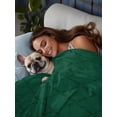 thumbnail image 3 of Dark Green Plaid Full Size Flat Sheet, Wrinkleproof & Fadeproof Cooling Flat Bed Sheet Only, Country Vintage Abstract Striped Lattice Breathable Soft Bedding Top Sheets 81 x 96 Inches, 3 of 8