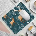 thumbnail image 2 of Elk Printed Square Desk Pad Mouse Pad Desk Mat Non-Slip Rubber Bottom – 8.3x9.8 Inch – Suitable for Office and Gaming, 2 of 6