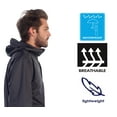 thumbnail image 5 of Gioberti Men's Waterproof Rain Jacket With Mesh Lining, 5 of 5
