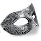 thumbnail image 4 of 2pcs Máscara de Mascarada Cool Men Griego Romano Luchador Mascarada Máscara de Cosplay para Accesorio de Disfraces / Baile de Máscaras / Halloween (Plata), 4 of 5