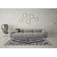 thumbnail image 3 of Ahgly Company Indoor Rectangle Abstract Gray Modern Area Rugs, 2' x 4', 3 of 4
