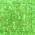 thumbnail image 1 of Ahgly Company Indoor Square Abstract Green Contemporary Area Rugs, 5' Square, 1 of 1