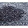thumbnail image 5 of oneOone Viscose Chiffon Indigo Blue Fabric Abstract Block Sewing Craft Projects Fabric Prints By Yard 42 Inch Wide, 5 of 5