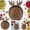 Multicolor a5188 christmas decorations under 5$, variant on Cagogo under $5 Christmas Tray, Christmas Antler Dinner Tray Fruit Tray, Wooden Wood Crafts Serving Platter, Festive Party Tableware, Holiday Home Decor