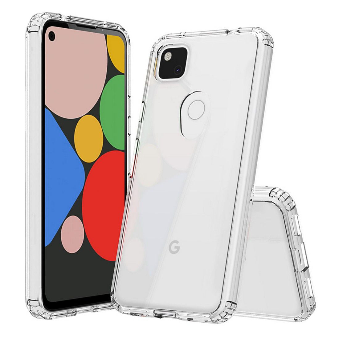 For Google Pixel 4a 2020 5.8 inch Slim TPU Clear Silicone Gel Back Case Cover 