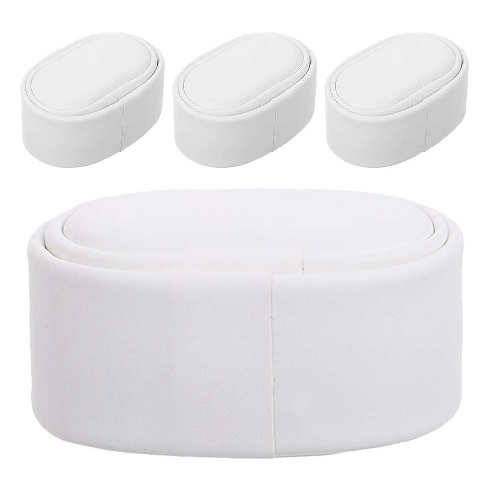 YUNLIGHTS 4Pcs Soft PU Watch Display Pillow for Watch and Bracelet Storage