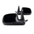 thumbnail image 2 of For Chevy Tahoe 2000 2001 2002 Door Mirror Driver and Passenger Side | Pair | Power | Heated | Manual-Folding | w/ Puddle Light | Paint To Match | 6-Wire For GM1320252, GM1321252 | 88986367, 2 of 8