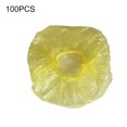 thumbnail image 1 of Disposable Shower Caps - 100pcs Hair Processing Clear Plastic Caps For Spa Home Use Hotel and Hair Salon Plastic Clear Elastic Bath Cap, 1 of 8