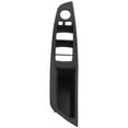thumbnail image 5 of 7Pcs Car Inner Door Handle Window Lift Switch Armrest Panel For- 5 Series F10 F11 F18 2010-2017 RHD 51417225875 RHD,3 x Door handle panel 1 x Armrest panel 3 x Window switch,black, 5 of 5