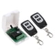 thumbnail image 1 of DC 12V para de telemando Inalámbrico de 2 Canales + 2 Pedazos Transmisor Impermeables de 2 Yotijar Módulo receptor de relé de 12 V, 1 of 6
