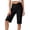 AB284 Black, variant on Yoga Shorts Women Solid Color High Waist Straight Leg Trousers Female Classic Fit Sport Bermuda Shorts Black Size Xxl