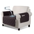 thumbnail image 4 of TAOCOCO Waterproof Sofa Cover Non Slip Chair Seat Covers for 1 2 3 Seater Couch Machine Washable Sofa Slipcover with Side Pockets Leakproof Furniture Protector for Dogs Kids Pets, Chocolate, 4 of 9