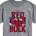 thumbnail image 3 of Marvel Captain America: Brave New World - Scribble Red Hulk - Men's Short Sleeve Graphic T-Shirt, 3 of 5