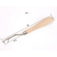thumbnail image 2 of Wooden Bent Latch Hook Tool Crochet, Set of 3, 2 of 4