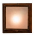 thumbnail image 3 of Meyda Tiffany 180660 Hyde Park Tall Pines 15" Wide Flush Mount Square Ceiling Fixture -, 3 of 7