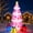 Pink, variant on Goosiay 9ft Tall Pink Christmas Inflatables Tree with LED Lights and Gift Boxes for Outdoor Yard Decor