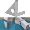 thumbnail image 2 of Escuadra para carpintería BEMS-1, carpintería de acero inoxidable de 90/45 grados, 2 of 3
