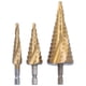 thumbnail image 2 of 3Pcs Hex Shank Step Drill Bit High Speed Steel Sturdy Durable Convenient Spiral Step Drill Bit, 2 of 5