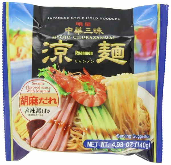 Myojo Chukazanmai Hiyashi Chuka Instant Cold Noodles, 4.93Ounce (Pack of 12)