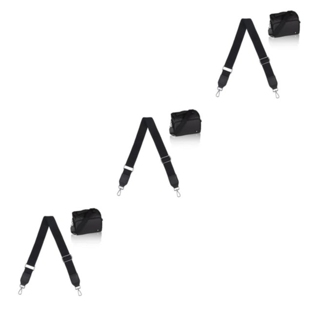 Langgg Cotton Fine Stitching Shoulder Strap No Loose Thread No Shedding Bag Shoulder Strap Replacement 3Set