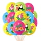 thumbnail image 1 of Set de globos de látex con temática hawaiana, 30 cm, 16 unidades, Aloha Flam, 1 of 2