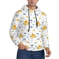 thumbnail image 2 of Salouo Submarine Ship Pattern Men's Fall Hoodie Sweatshirt,Sport Hoodie with Pockets for Men Pullover Casual Hooded Sweatshirt-Medium, 2 of 7
