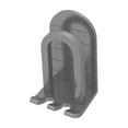 thumbnail image 4 of Soporte de aluminio para cepillos de dientes, estante de almacenamiento para pared, sin taladros, para ducha de baño Gris, 4 of 9