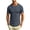 #03 Gray 【Mix, Match & Rotate: Stock Up on Daily Colors】, variant on Men's Cotton Stripe Casual Short Sleeve Tee T-Shirt Crewneck Overlap Henley Soft Breathable Moisture Wicking Summer Daily Workout Gym Streetwear Fashion Essentials Gift for Him